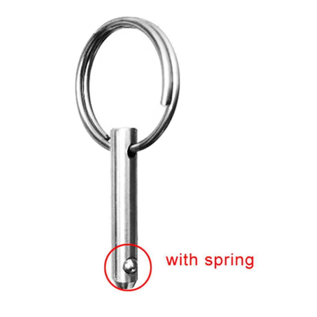 Stainless Steel Bimini Top Quick Release Pins Hardware for Boat Canvas Cover