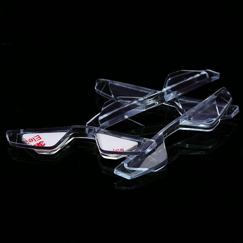 4pcs Clear Car Door Edge Guards Trim Molding Protection Strip Scratch Protector