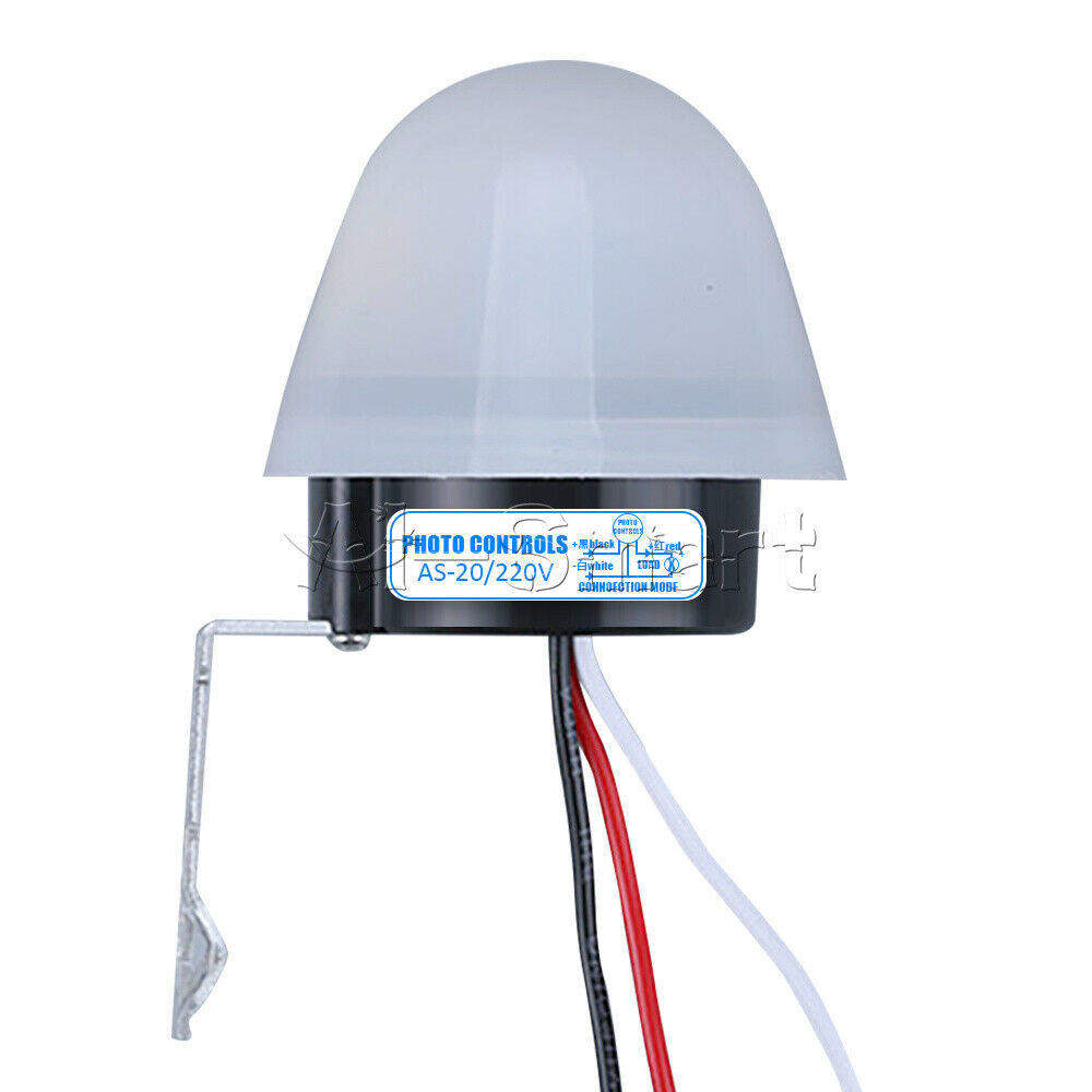 AS-20 AC 10A 220V Light Control Switch Rainproof Automatic Sensor 50Hz/ 60Hz