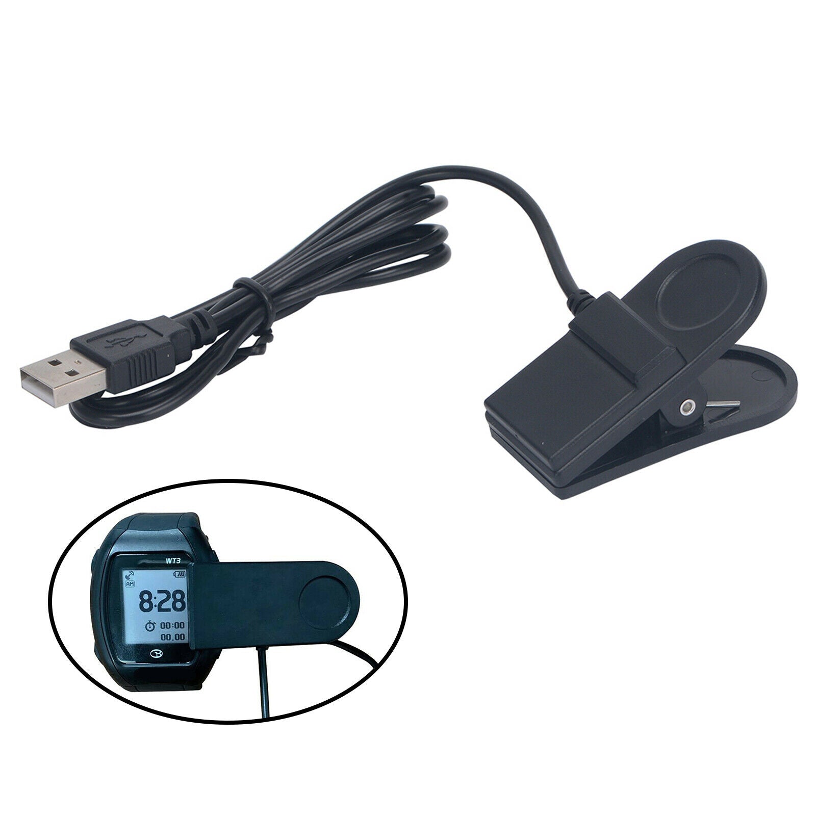 Update Version Wireless Fast Smart Watch Charger 3.3ft/1m Charging Cable for