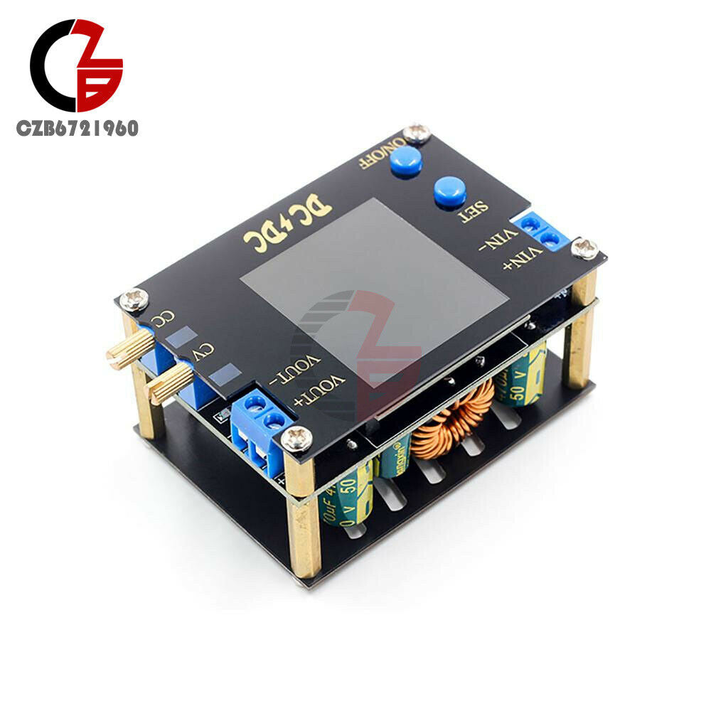 0.5-30V 35W/50W DC-DC Buck/Boost Converter Adjustable CC CV Power Supply Module