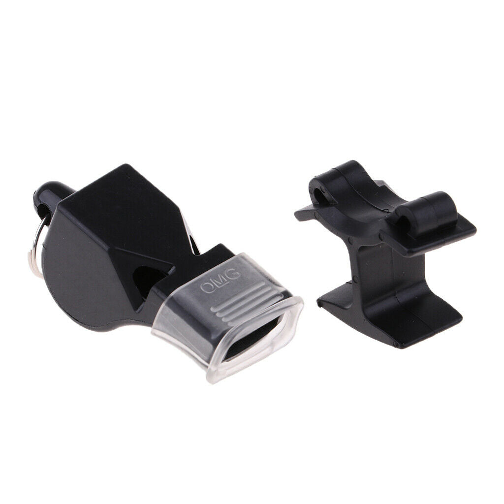 Plastic Finger Grip Whistle Sports Coaching Training Whistle Loud Crisp Sound