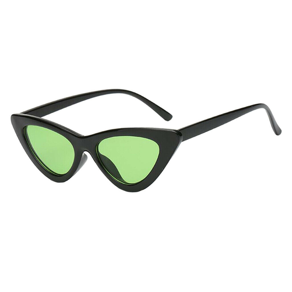 2Pcs Fashion Women Girls Female Cateye Triangle Frame Sunglasses New UV400