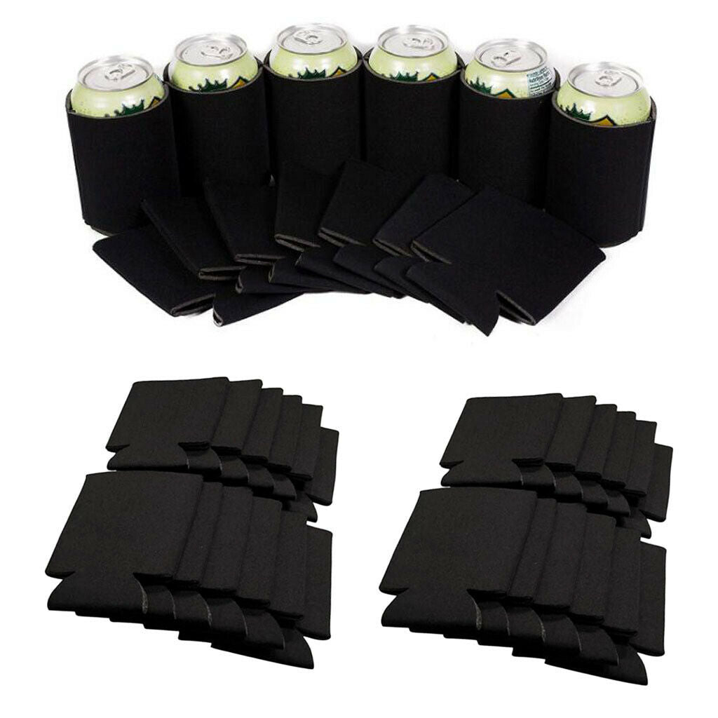 20Pack Insulated Beer Can Coolers Reusable Drink Cover for Parties BBQ