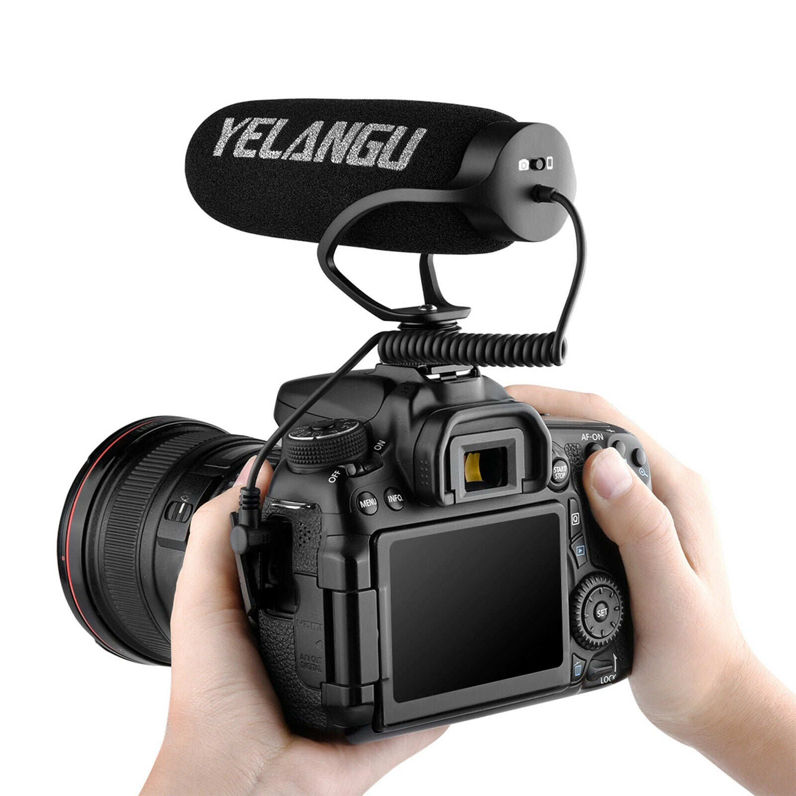 Universal On-Camera Condenser Video Microphone for Cameras and DV Camcorders