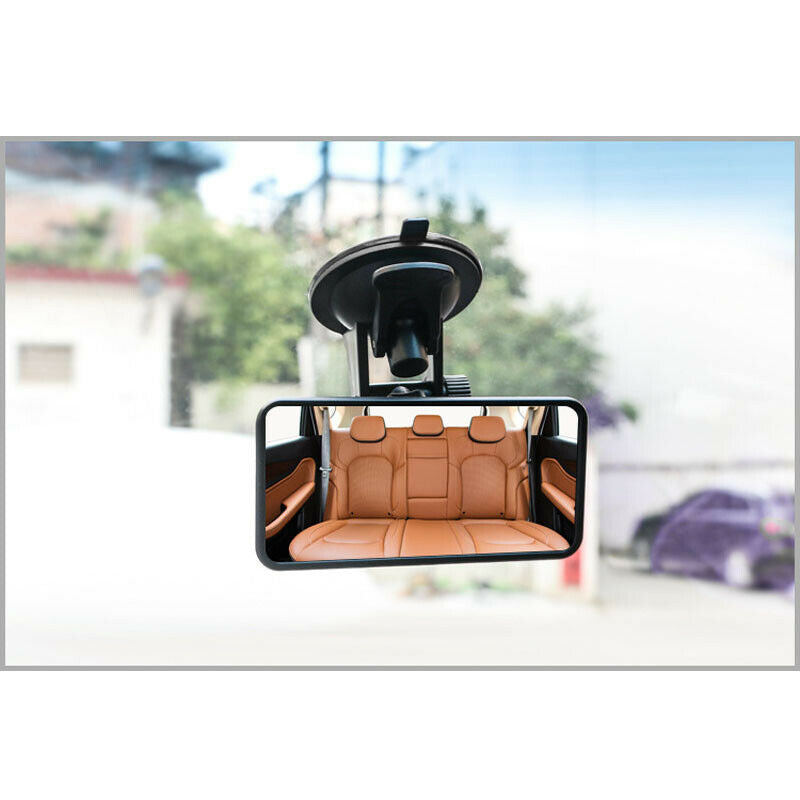 360-Degree Rotating Car SUV Rear View Mirror Suction-Cup Baby Observation Mirror