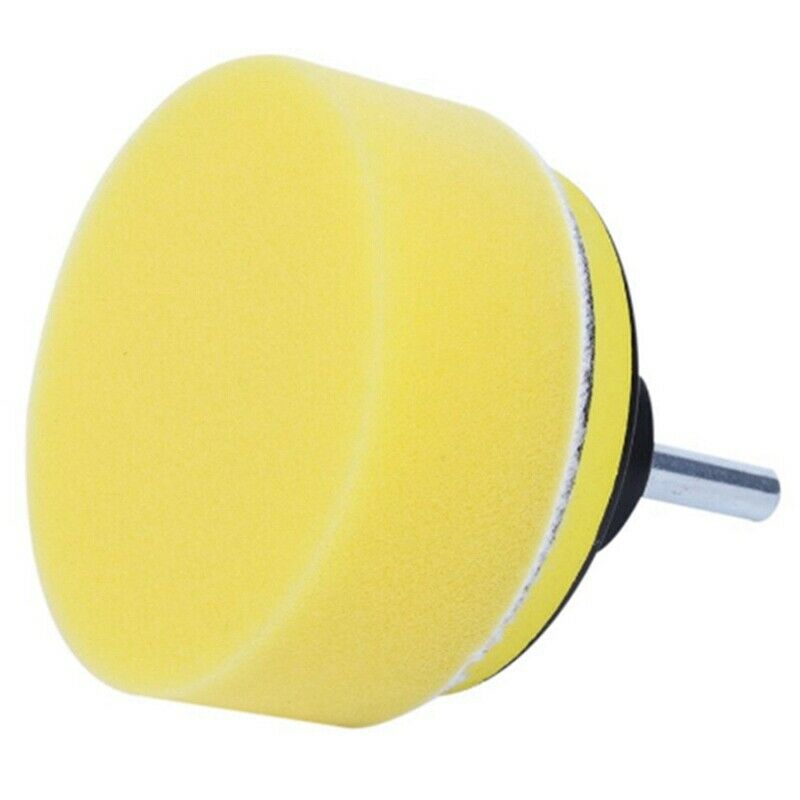 Car Polishing Sponge Plate Flat Wave Polishing Pad Sponge Wheel Set 2 Inch 16 X2