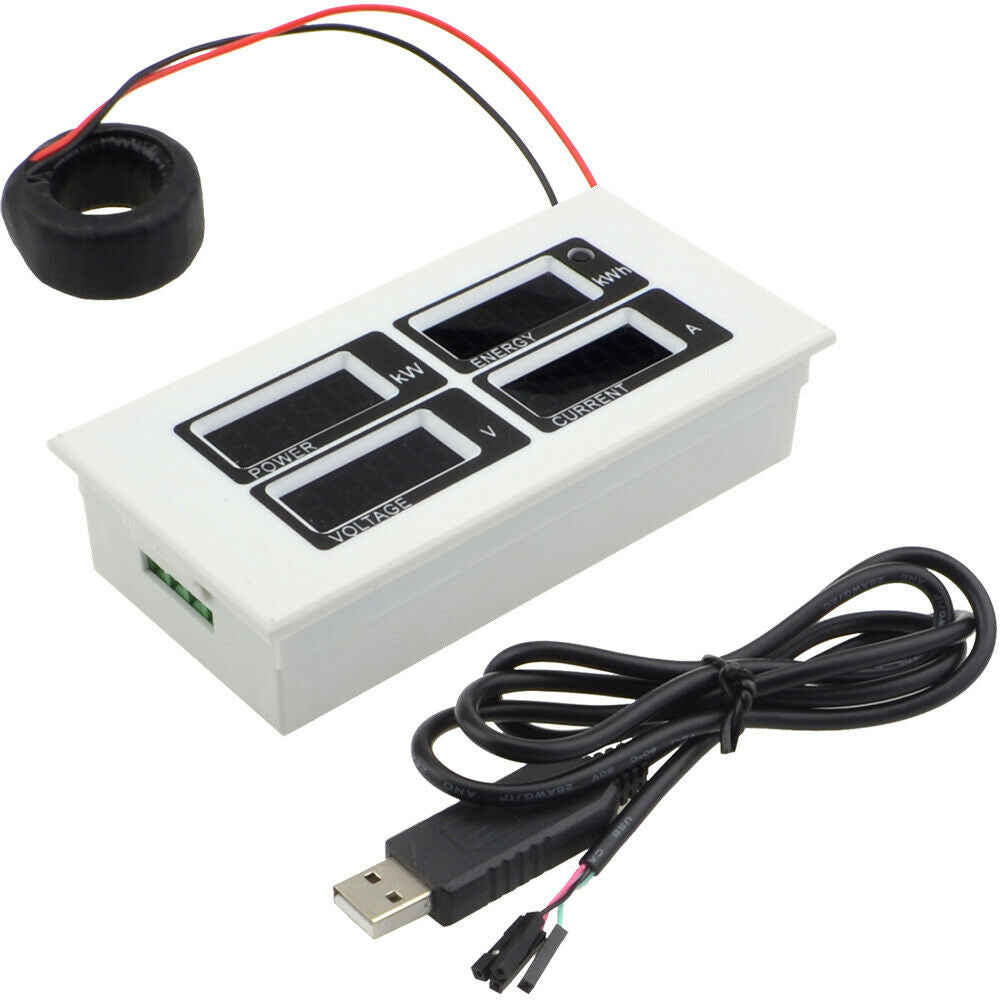 Ac80-260V100A Voltage/current Meter with Serial Communication Function