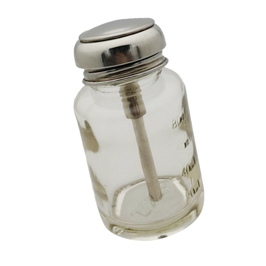 Sharplace 3pcs Empty Pump Dispenser Bottle to Remove Nail Polish