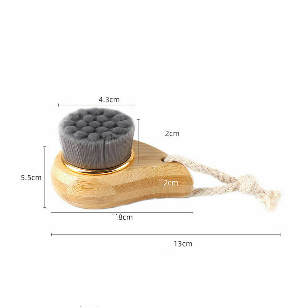 Facial Cleansing Brush Face Cleanser Tool for Exfoliating Massaging Portable