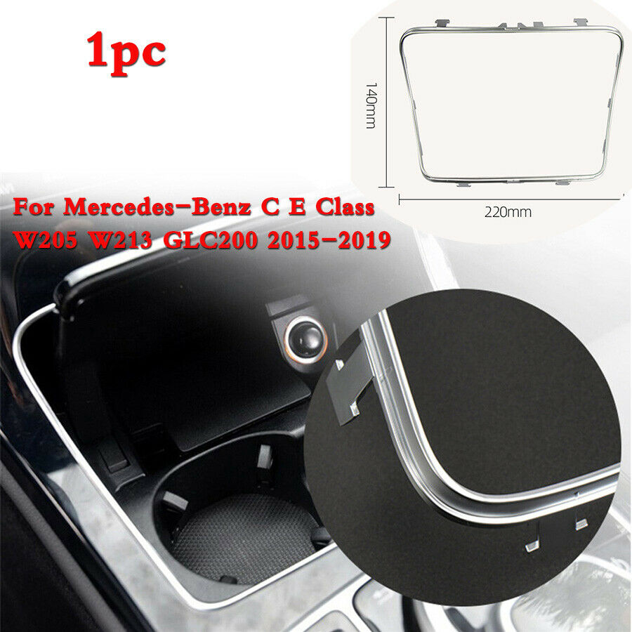 For Mercedes Benz C E Class W205 W213 GLC200 2015-19 Cup Holder Smoke Box Frame