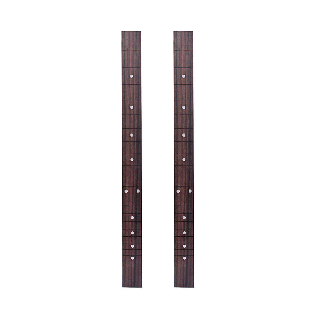 2x Guitar Fretboard 20in Cigar Box Fingerboard Musical Parts Supplies Access