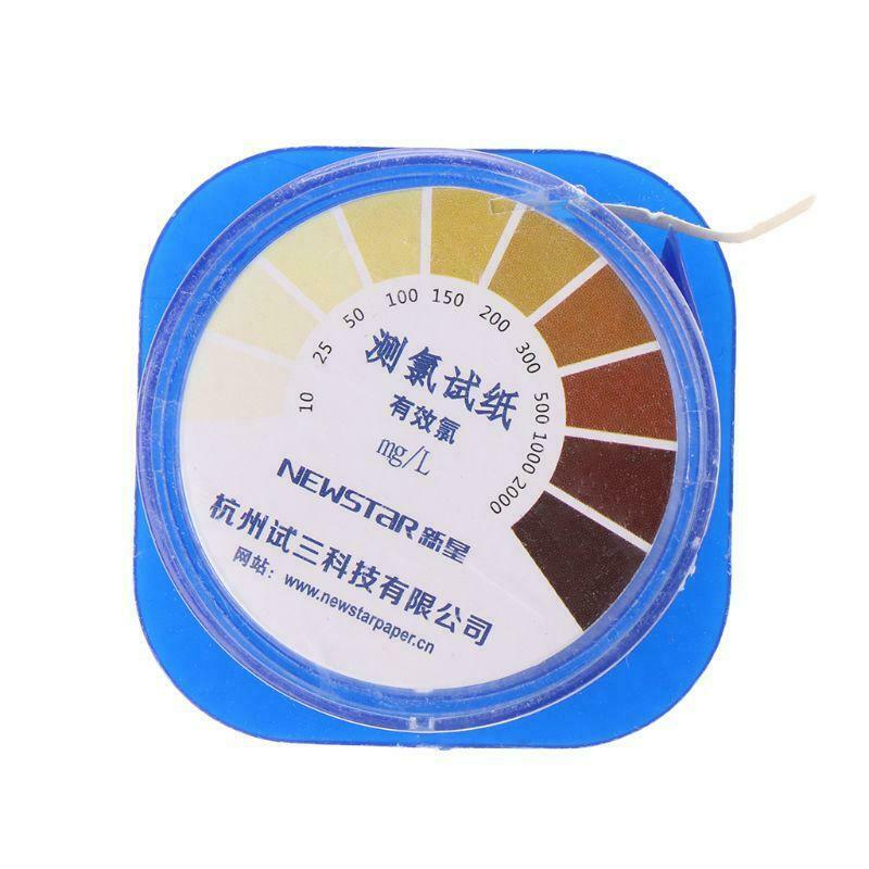 Chlorine Test Strips Water Quality Test Strip Swimming Pool Water Alkaline Acid