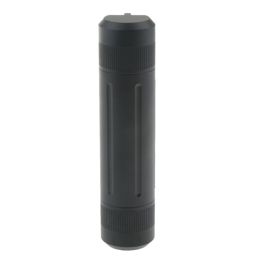 2X Aluminum Pill Holder Outdoor Sealed Waterproof Container Storage Leak Proof