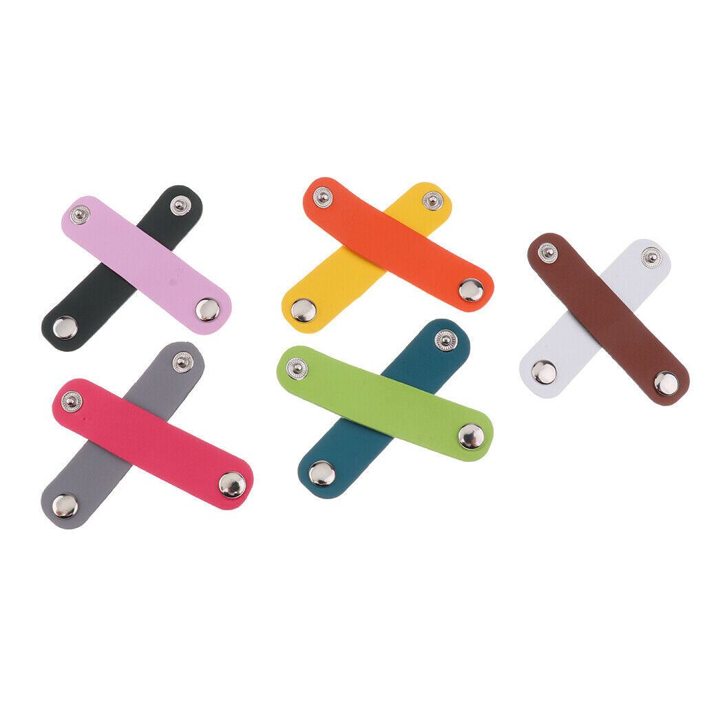 20pcs Fashion Leather Strip Scarf Buckle Clip Clasp Fasteners Proms Brooch