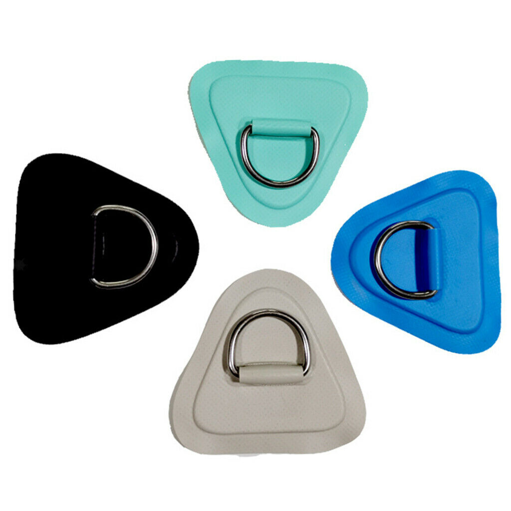 6 pack Stainless Steel Kayak D-Ring Buckle For Surfboard Inflatable Boat