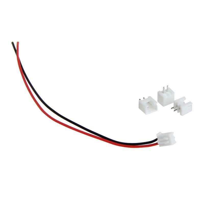 50 Sets JST XH 2.5 2 Pin Battery Connector Plug Female Male With 150MM Wire