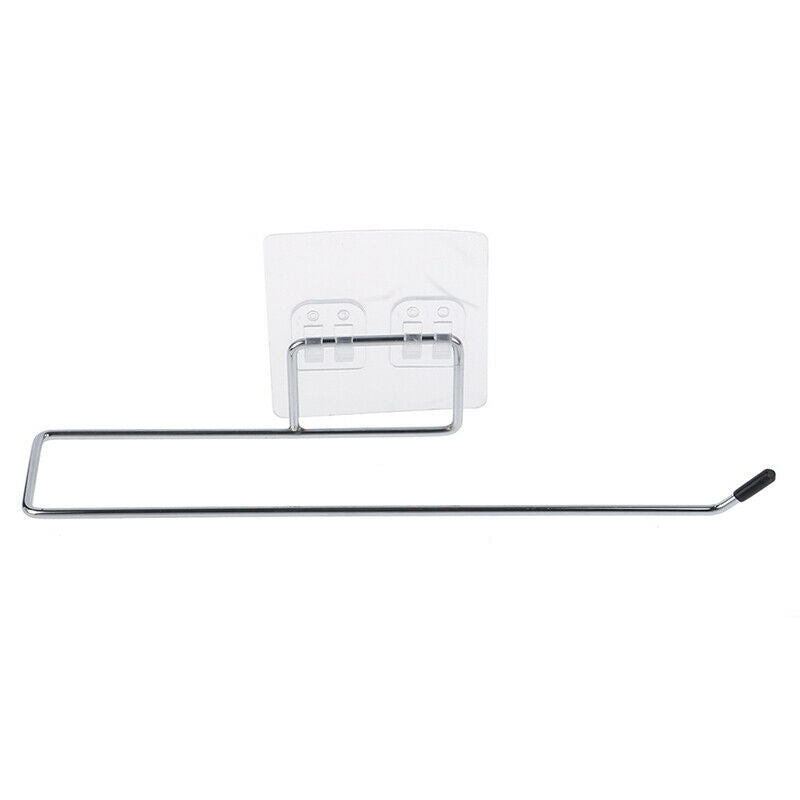 Stainless Steel Kitchen Paper Holder Towel Bathroom Wall Mounted Cabinet .l8