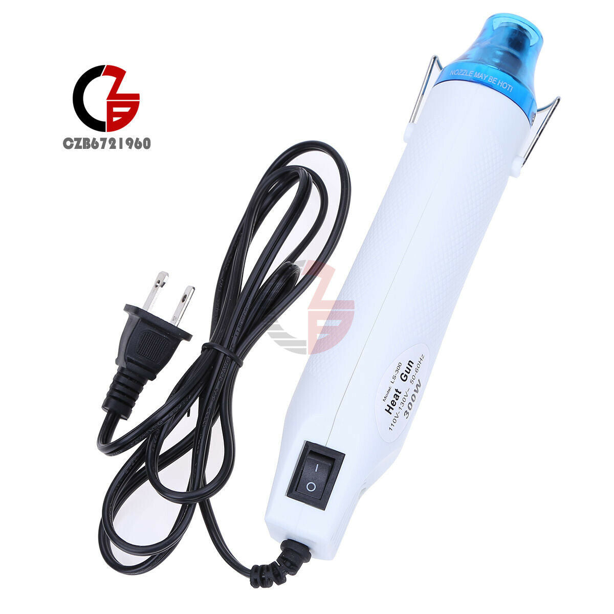 300W 110V Mini Heat Gun Hot Air Gun Hand Hold For Embossing Heat Tool US Plug