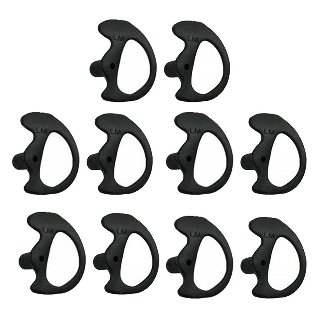 Soft 5 Pair Left Earmold Earbud Earplug for Puxing Wouxun Two-Way Radio Kits