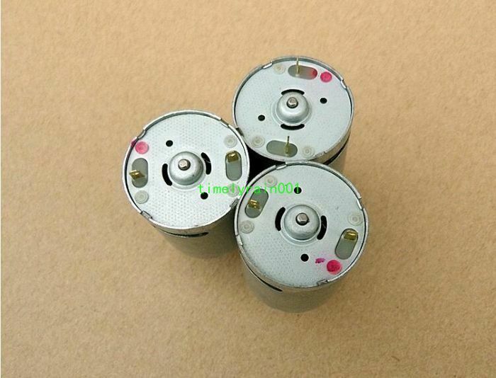 1pcs DC7.2V-12V 370 motor 24.4*30.7MM High speed and high torque motor 45500rpm