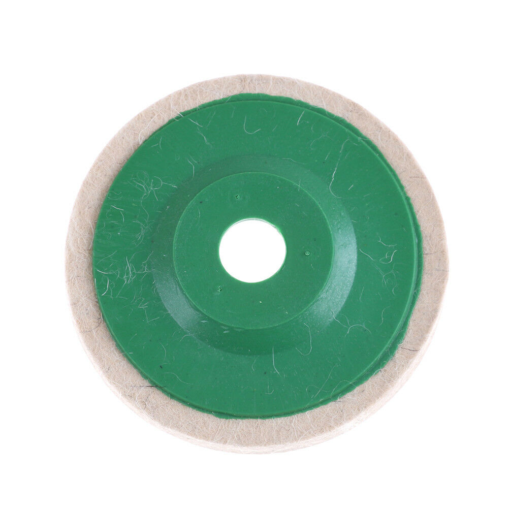 4'' Felt Wool Buffing Angle Grinder Wheel Felt Polishing Disc Pad DD