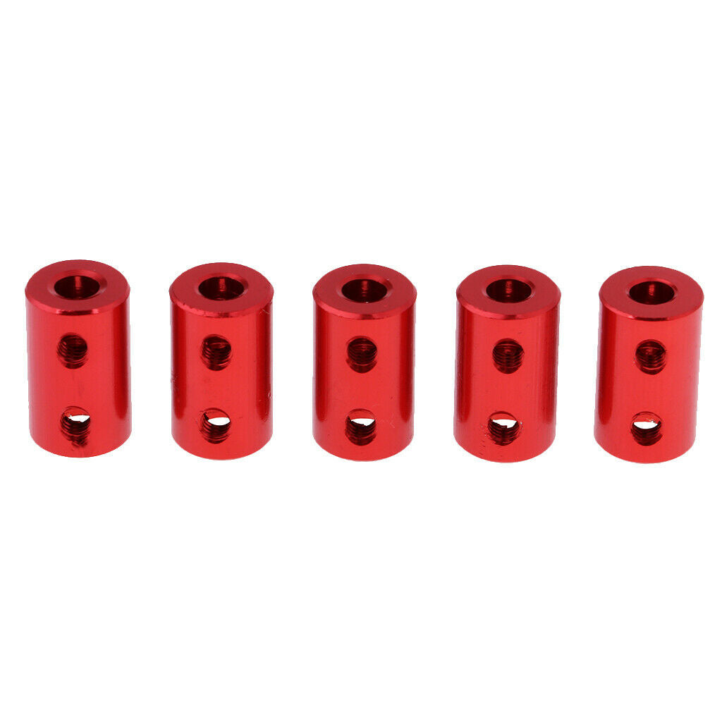 Motor Shaft Coupling Rigid Coupler Connector for RC Car Boat 5-6mm