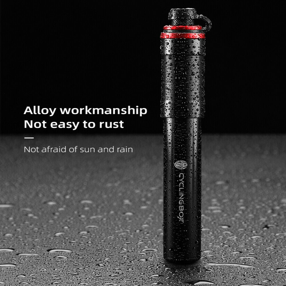 Bicycle Mini Portable Light Aluminum Alloy Air Pump Bike Pump Fast Inflation New