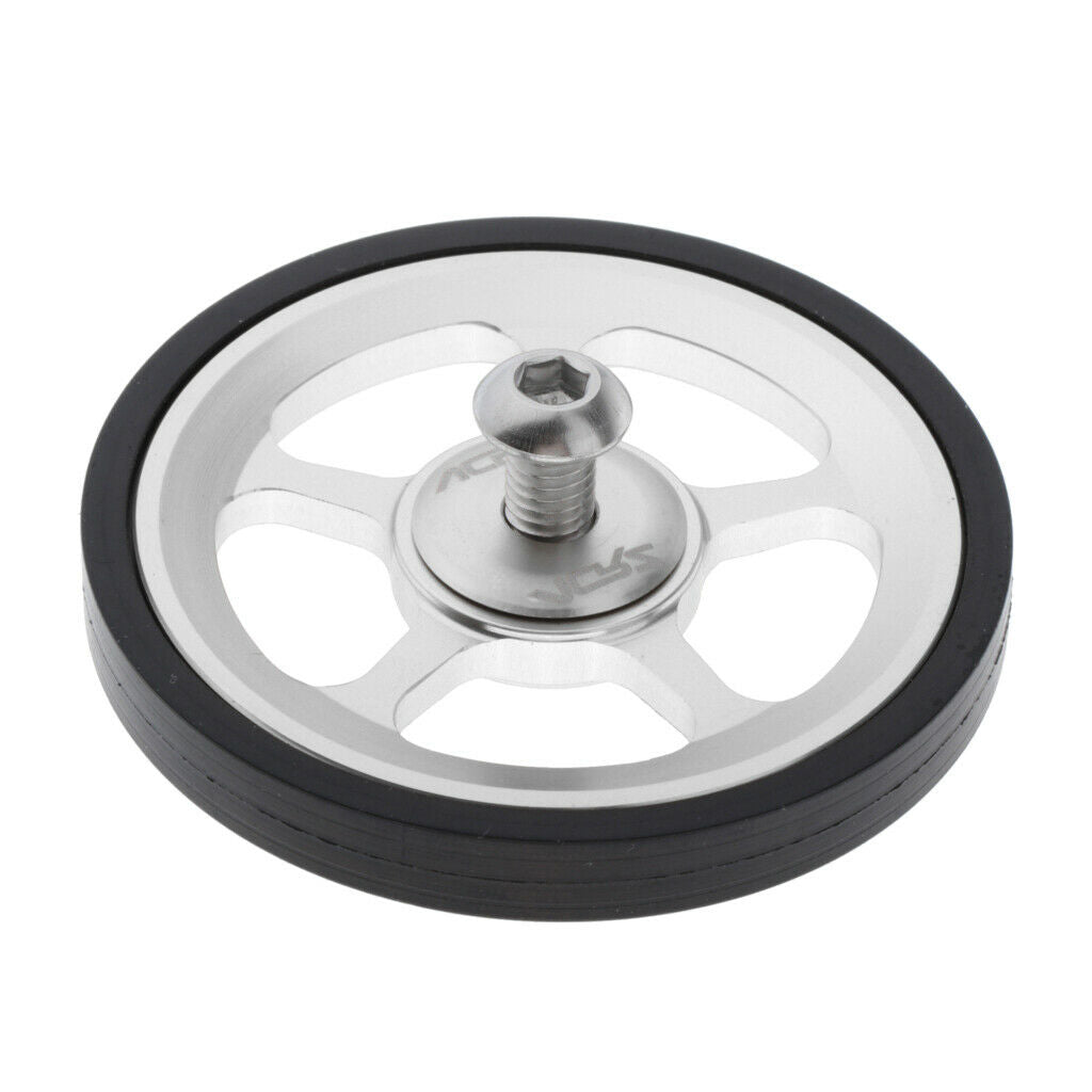 2 Pieces Alloy Easy Wheel for Brompton Folding Bike Parts Wheel Components