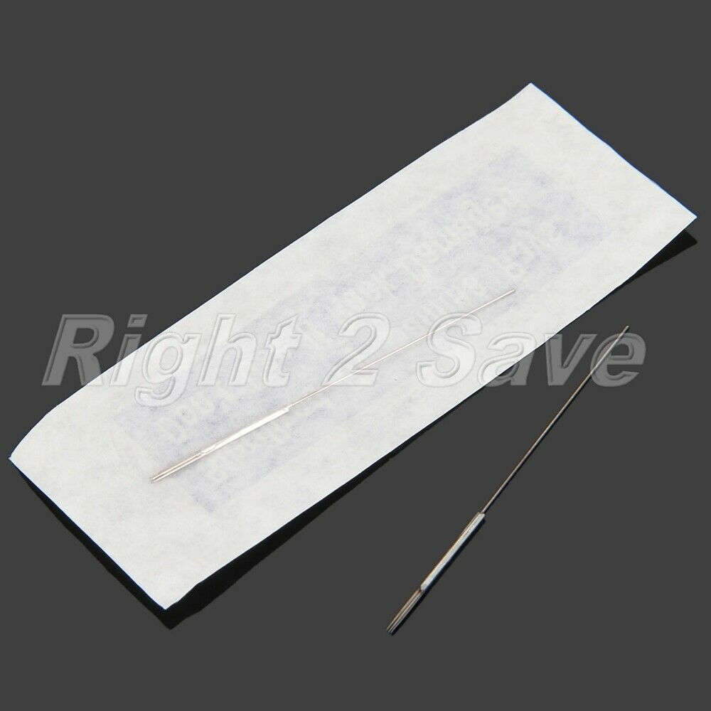 50pcs 5R Eyebrow Tattoo Needles Permanent Makeup Medical Grade Stainless Steel