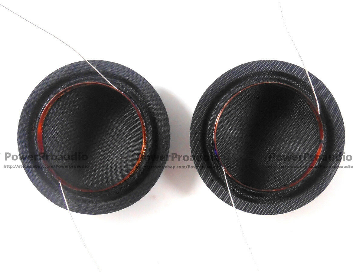 10 pcs 25 core 25.5mm Tweeter Diaphragm Voice coil,1 inch Black Silk 4 ohm
