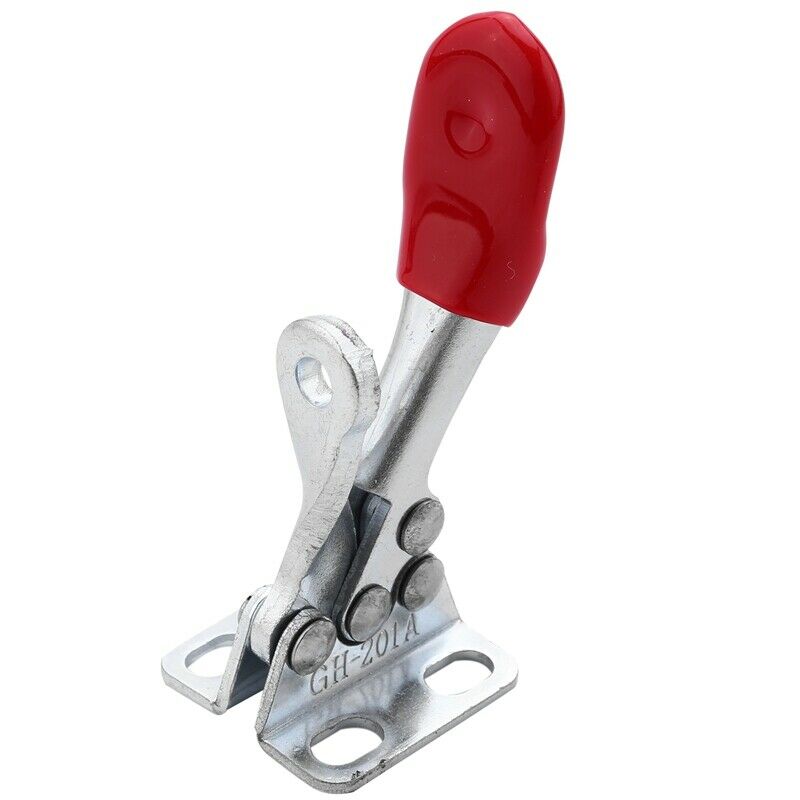 4 PCS 60 Lbs Antislip Covered Hand Tool Toggle Clamp Horizontal Clamp 201A D4PP3