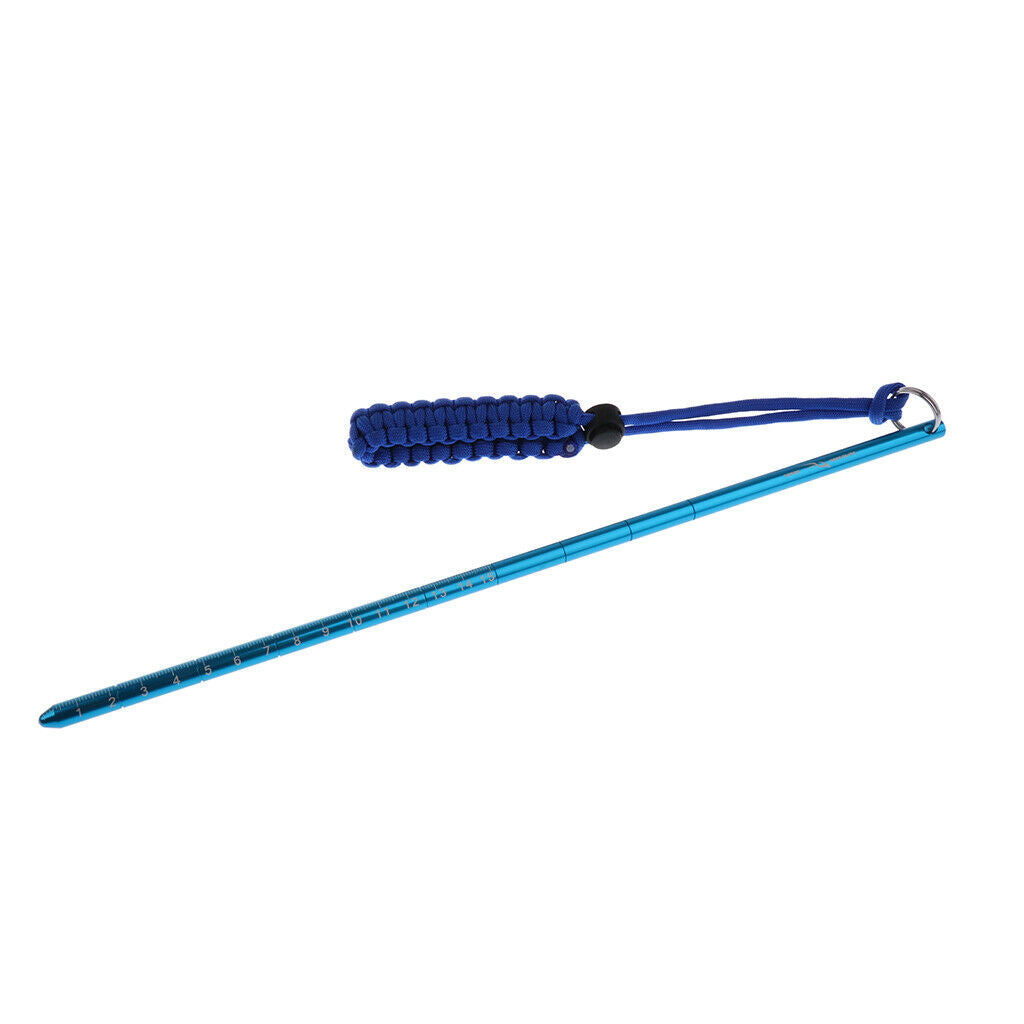 3Pcs Aluminum Scuba Pointer Stick Shaker Pointer Rod w/ Landyard