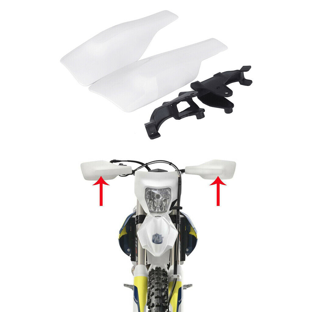 Motorcycle Hand Guard Cold Air Wind Protector Handlebar Deflector Shield
