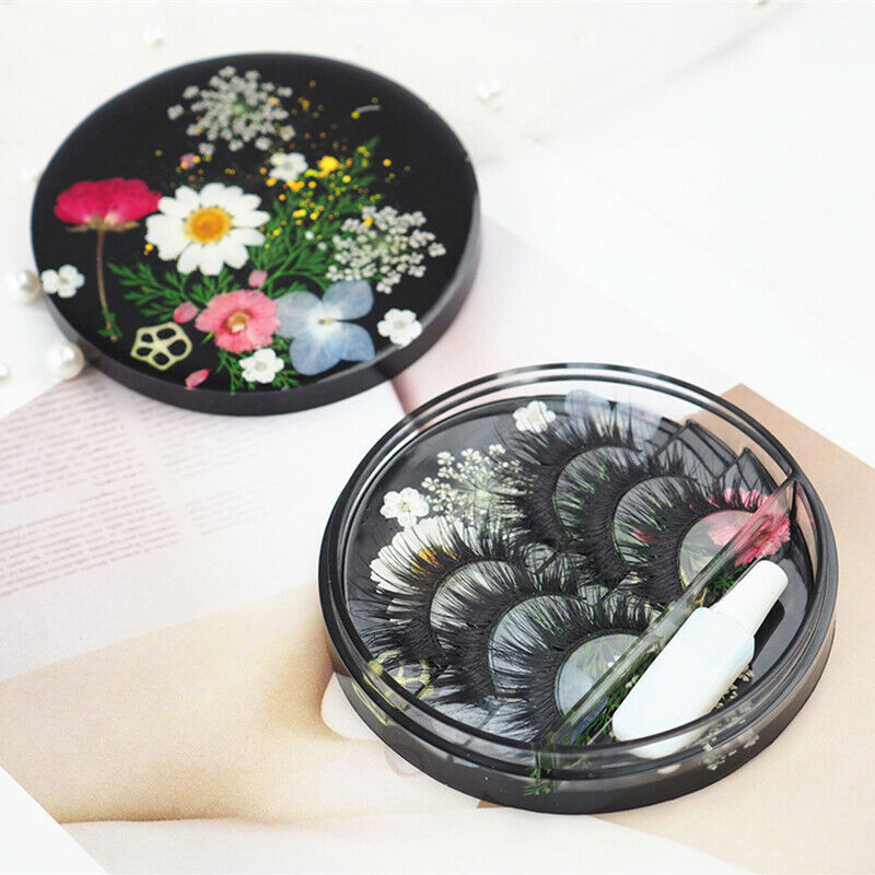 Eyelashes Display Tray Mold Eyelash Storage Box Mould DIY Jewelry Making .l8