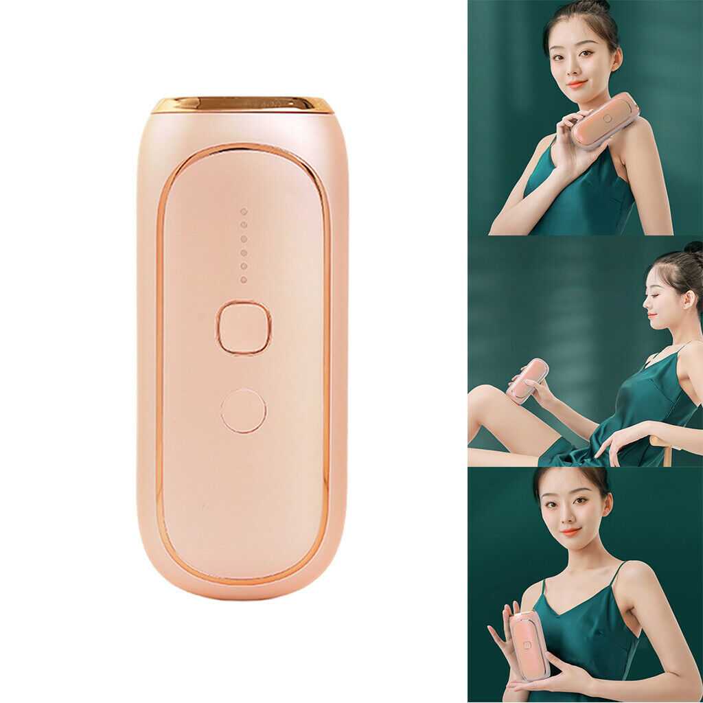 Painless Hair Removal Device Cold Compress for Whole Body US Pink