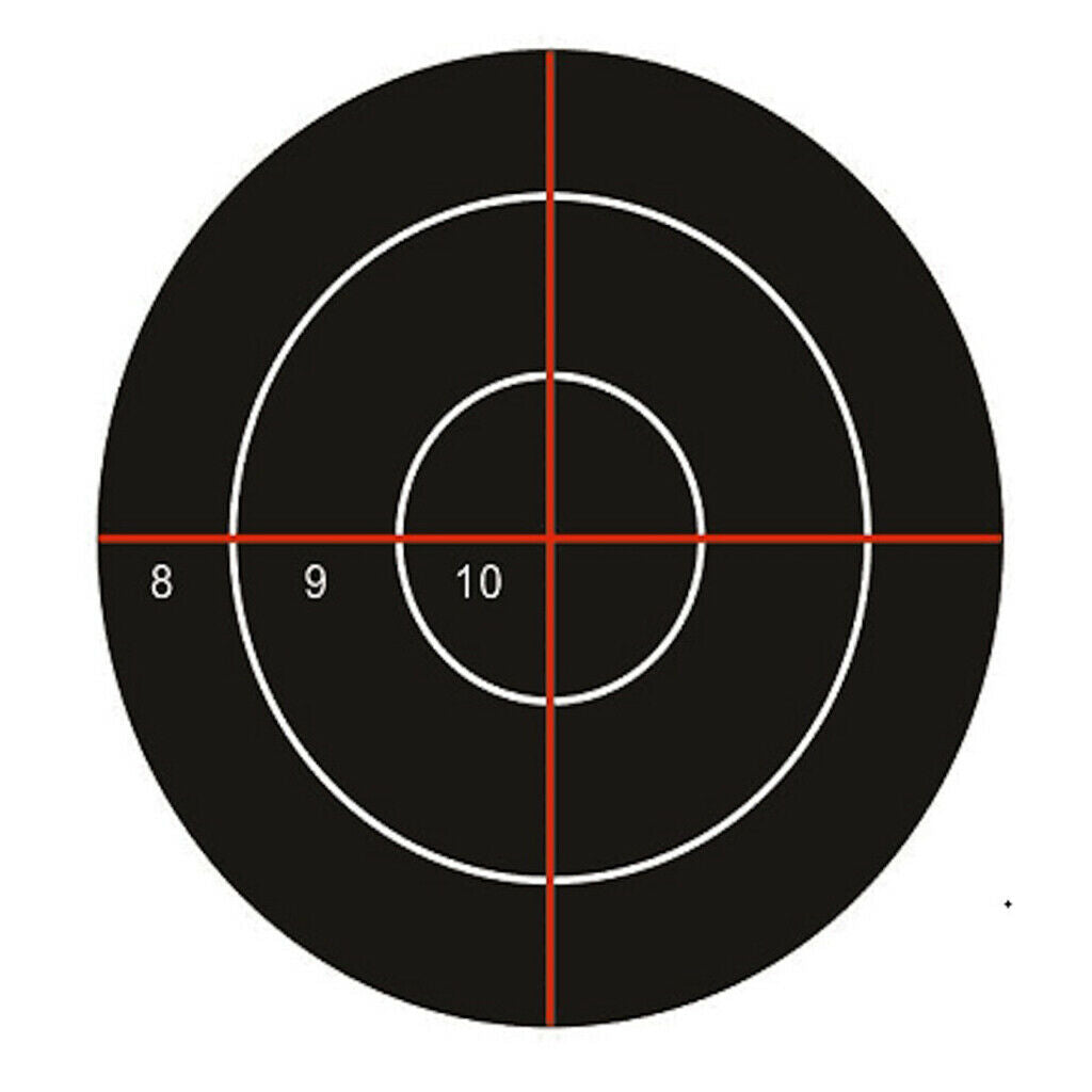 Pack of 100 3''   Shooting Paper Target Stickers Targets