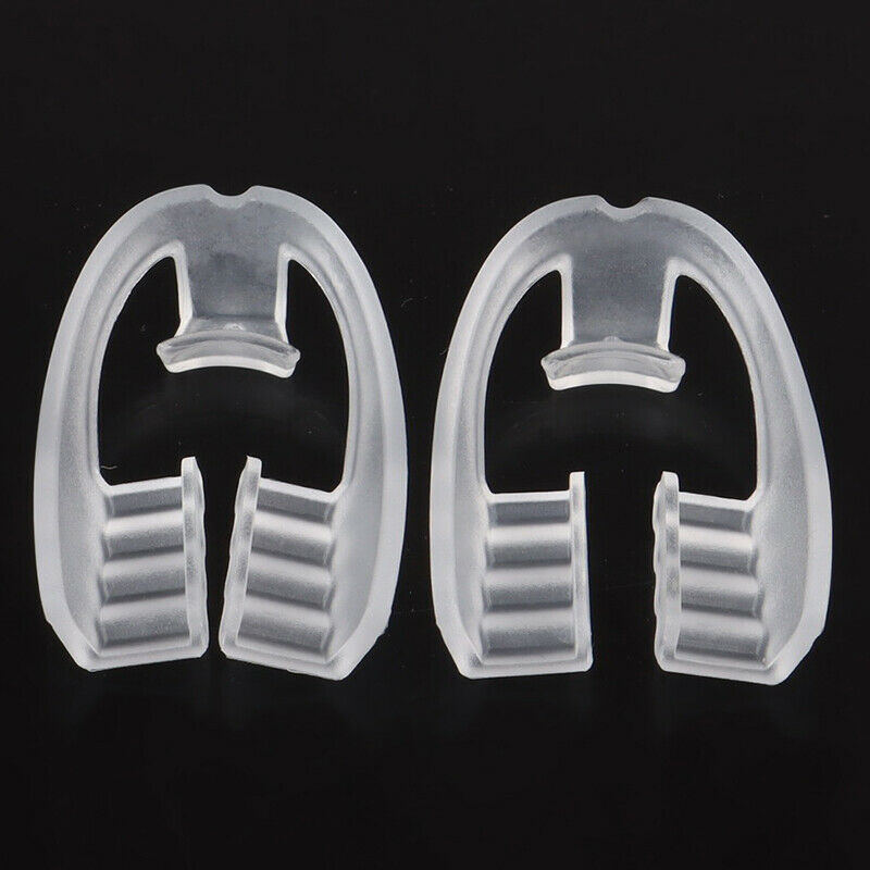 2Pcs Teeth Grinding Guard Sleep Mouthguard Splint Clenching Protector Too.l8