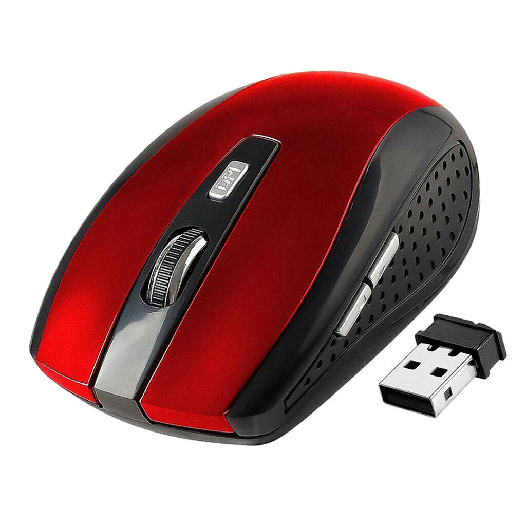 2.4g wireless mouse mini cordless optical mice 6 buttons 1800 dpi for PC