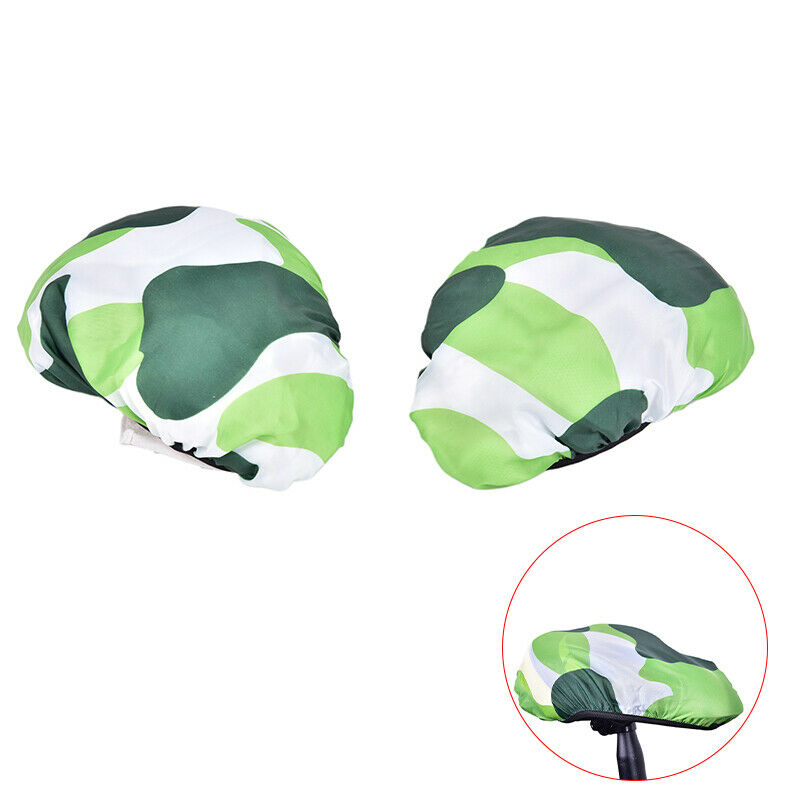 Outdoor Bicycle Waterproof Seat Rain Elastic Dust and Rain Resistant Prot.l8