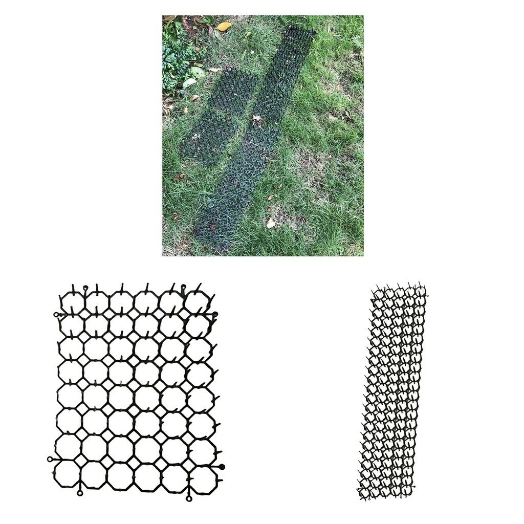 2pcs Cats Pet Scat Mat Repellent Spikes Mats Prevents Pet Away For Flower