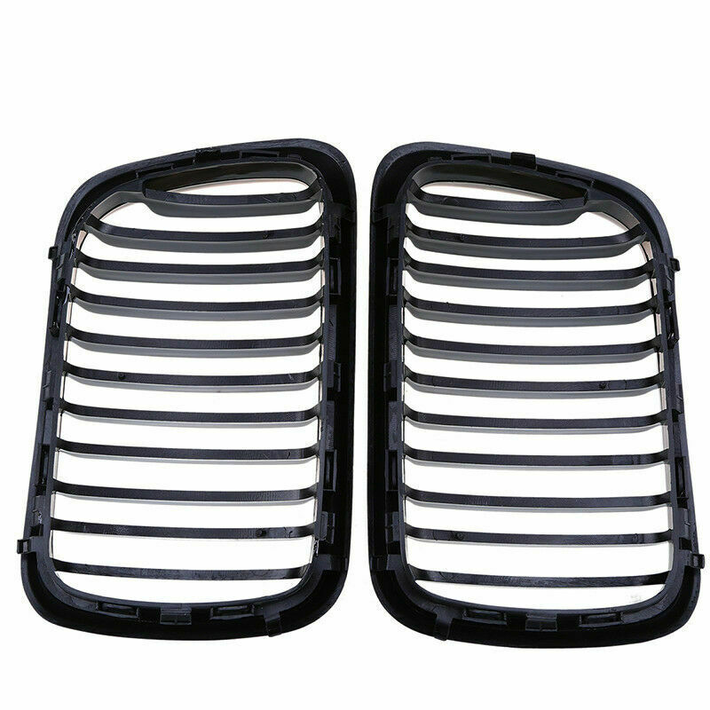 For BMW E36 3 Series E36 Sedan 1996â€“1998 Gloss Black Front Kidney Grilles Grill