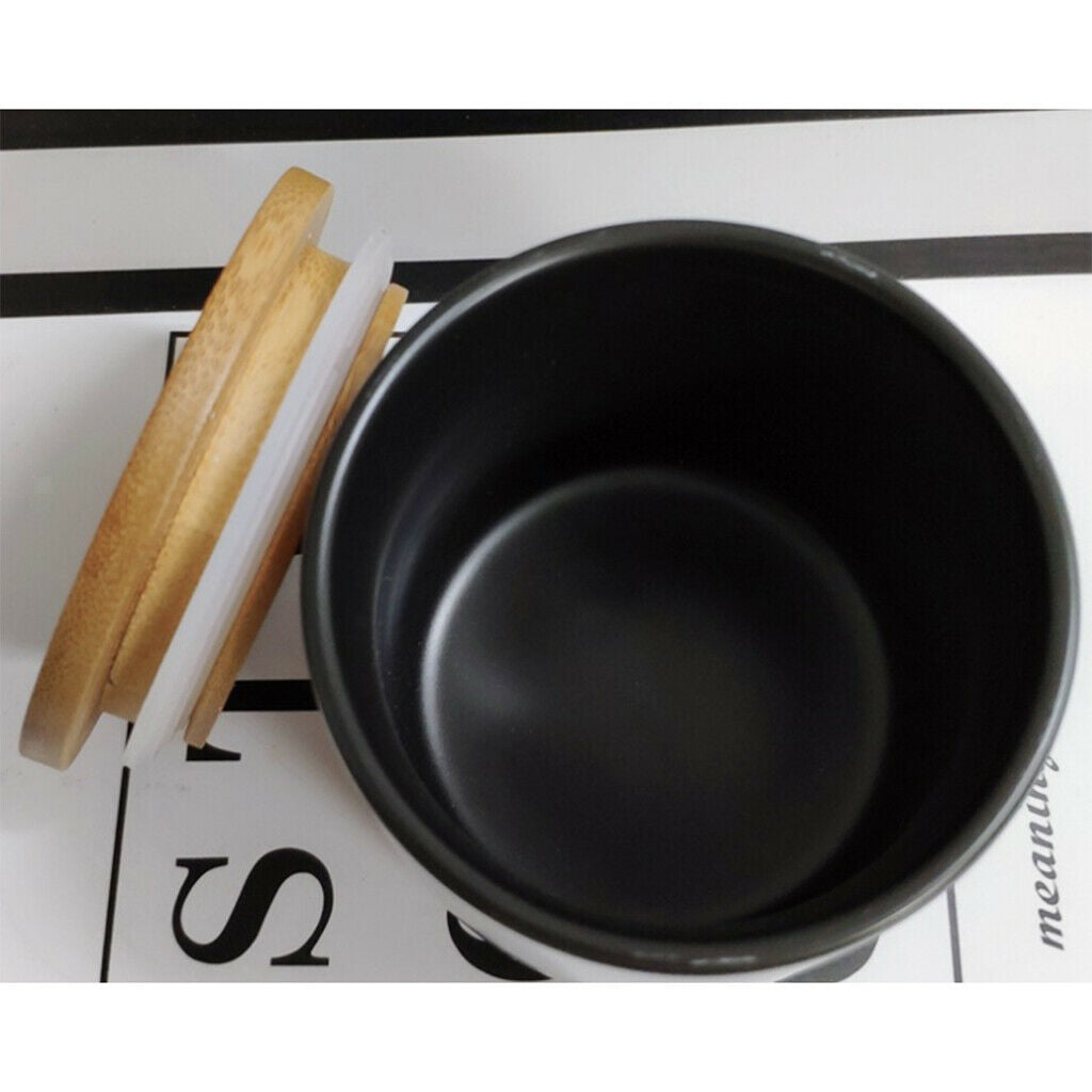 Pack of 2 Ceramic Nail Acrylic Liquid Powder Container Bowl Pot Bowl 7oz