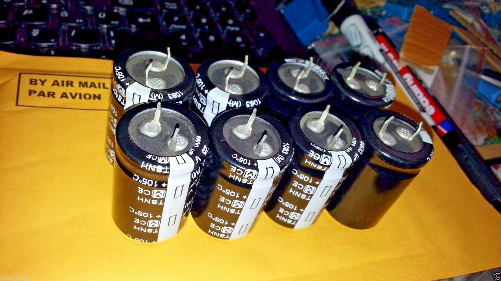 4pcs PANASONIC TS-NH 6800UF 25V ECES1EG682M HQ CAPS 105C FOR AUDIO CLASS A !
