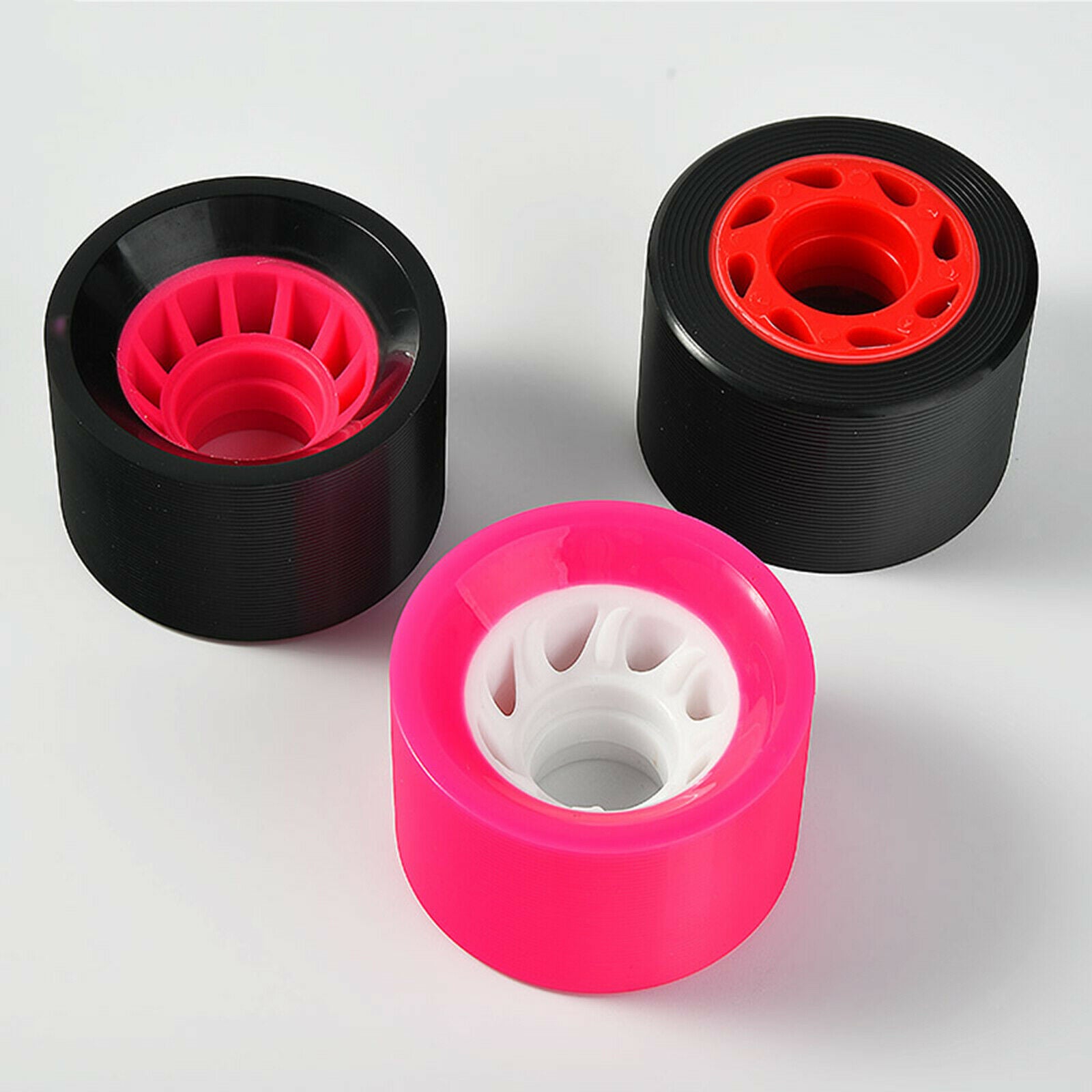 4 Pieces PU Skateboard Wheels High Elastic RollerHigh Performance Repair