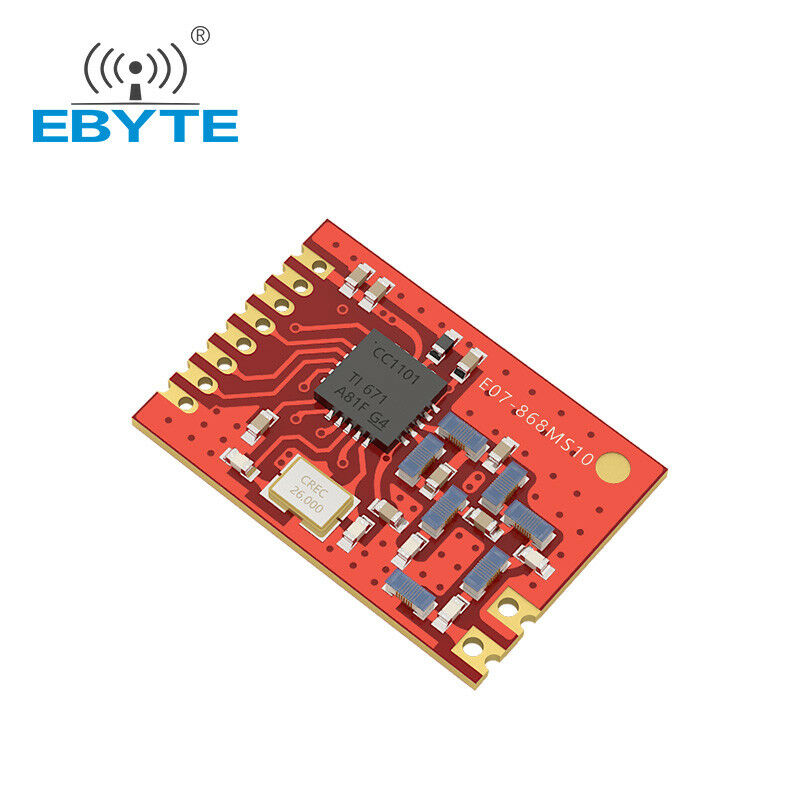 CC1101 868MHz 10dBm Wireless RF Transceiver Module Smart Home IoT E07-868MS10