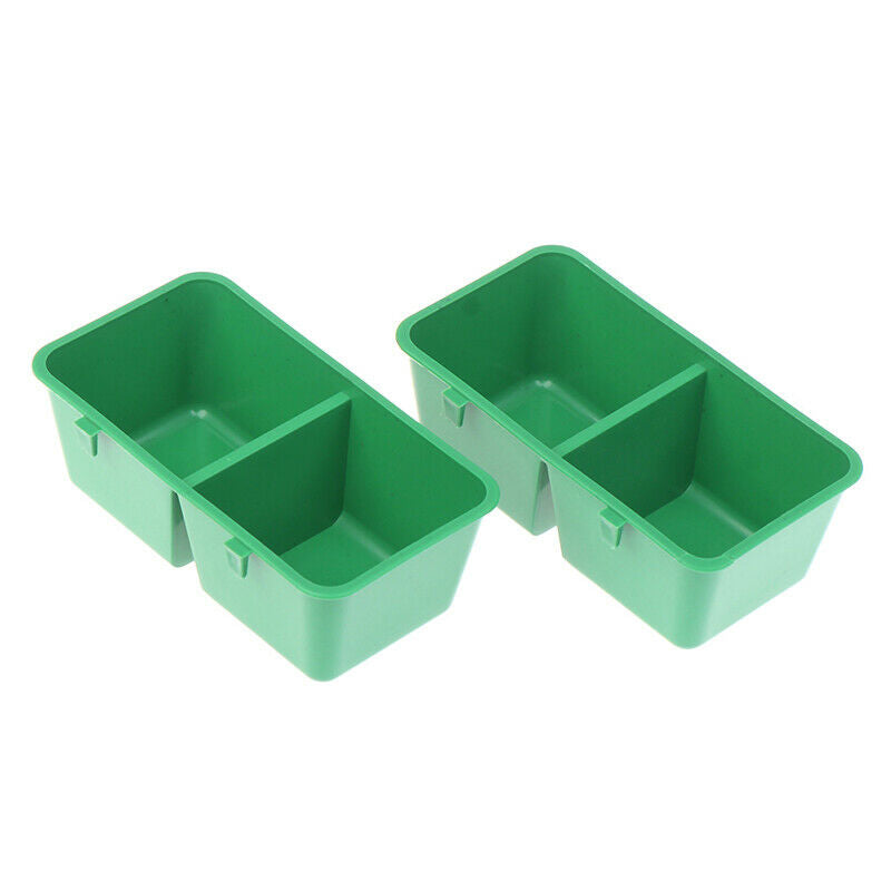 1pc  Feeding Cup Plastic Bird Pigeons Cage Water Food Feed.l8