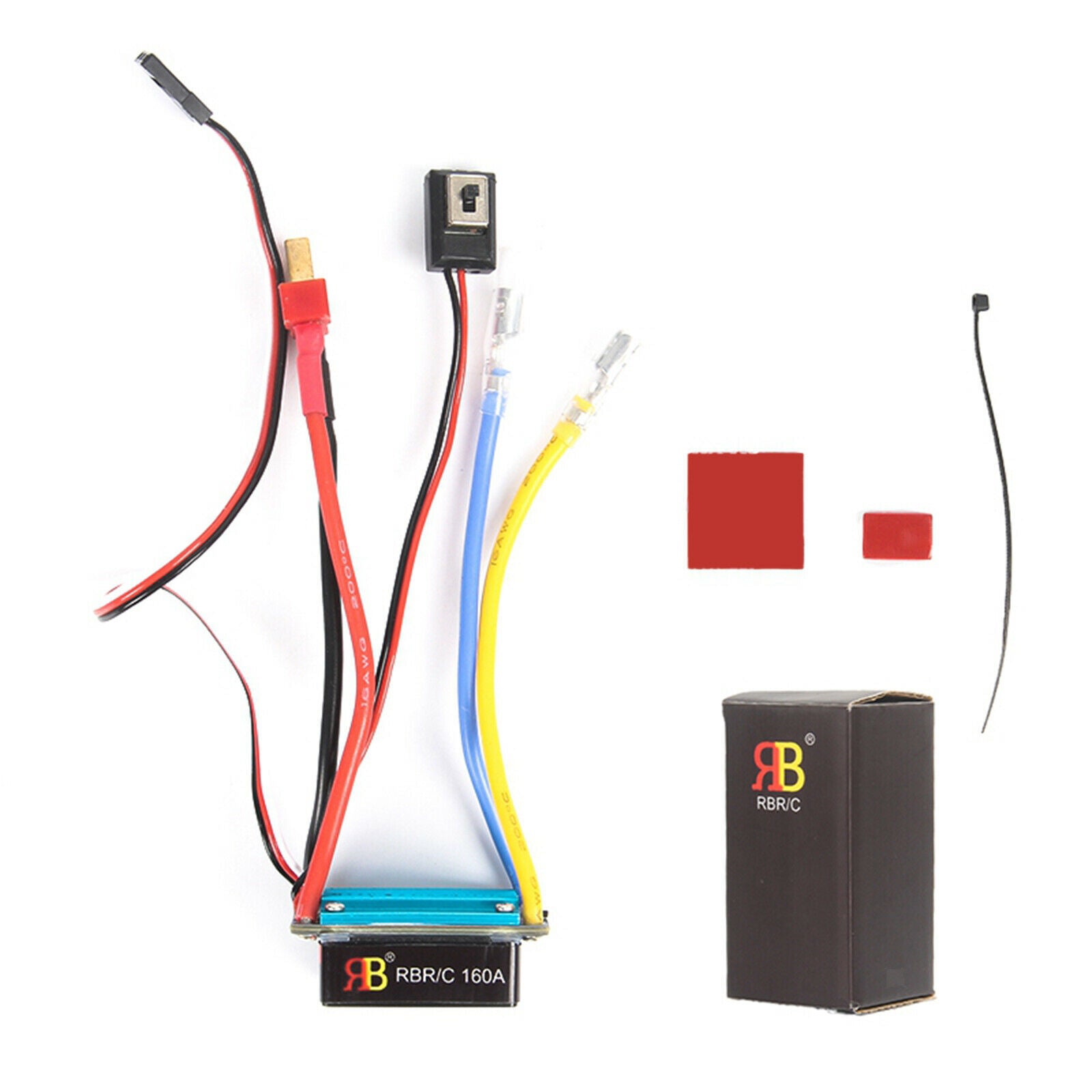 160A Waterproof ESC Sensored BEC for 1/12 Car Crawler Trucks DIY Accessories