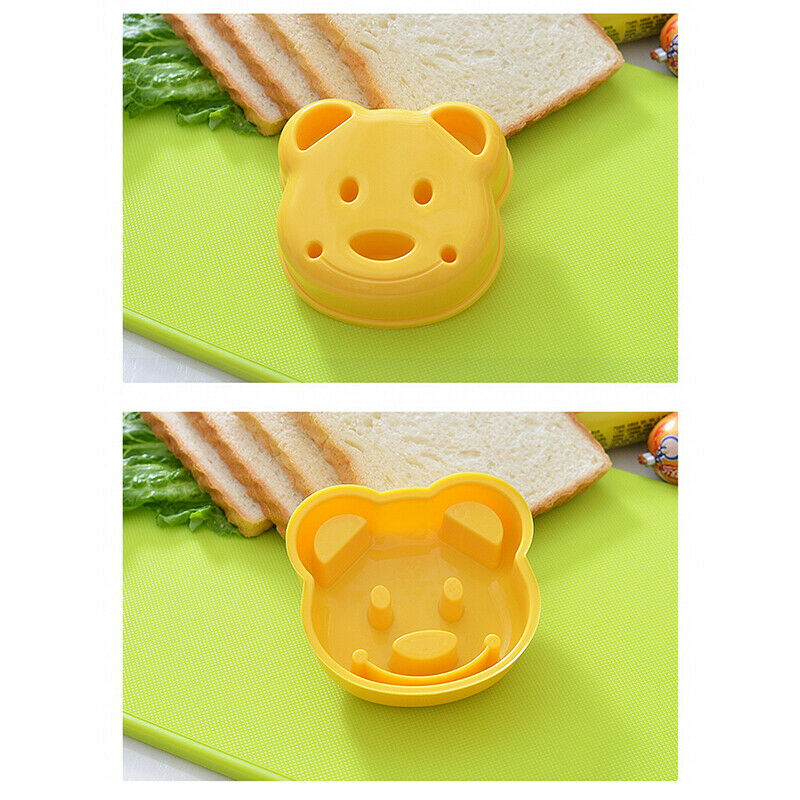 Little Bear Shape Sandwich Mold Bread Biscuits Embossed Device Cake Mold .l8