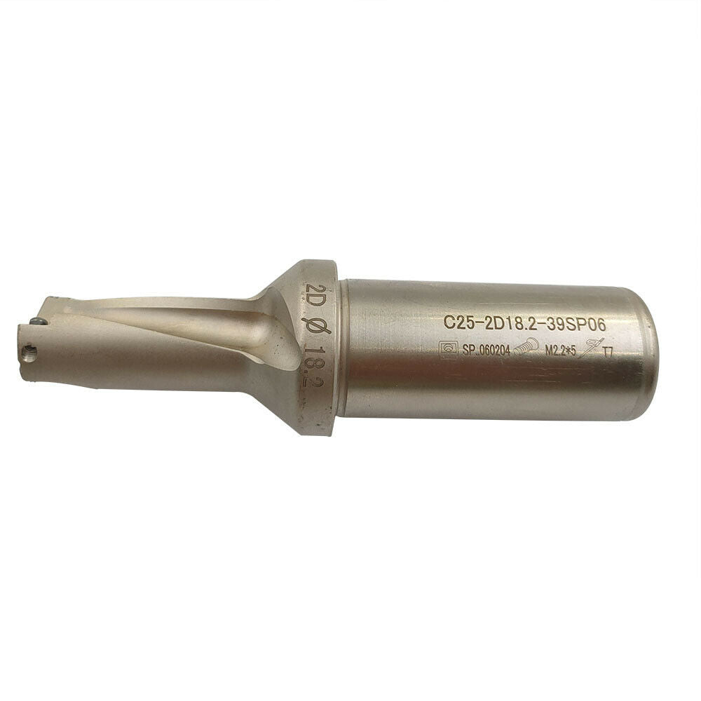 SP-18.2-2D-C25 Φ18.2-2D indexable U drill bit fast drill bit For SPMG060204